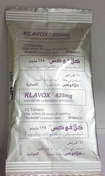 Klavox Tablets 625mg